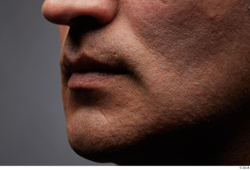 Face Mouth Cheek Skin Man Slim Wrinkles Studio photo references